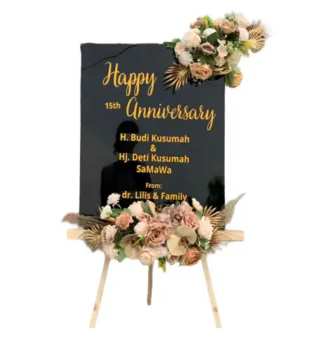 Papan Bunga Akrilik Tidar Utara