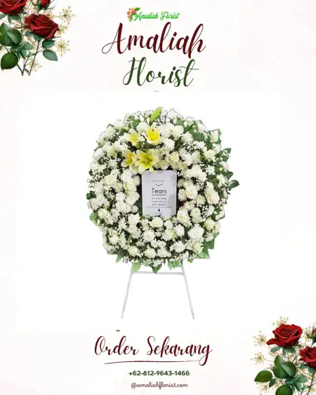 Krans Bunga Duka Tidar Utara